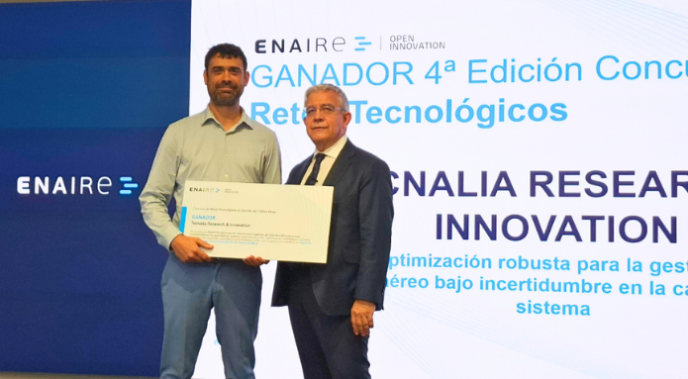 ENAIRE recognises an innovation project to improve safety, sustainability and capacity in scenarios of uncertainty