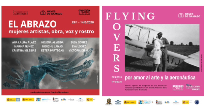 Fundación ENAIRE inaugura dos nuevas exposiciones que unen memoria democrática e historia aeronáutica en Naves de Gamazo