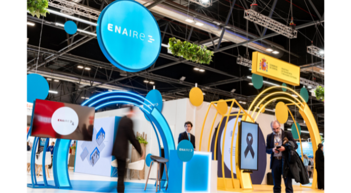 ENAIRE showcases improvements under its new strategic plan at FITUR as a lever for tourism